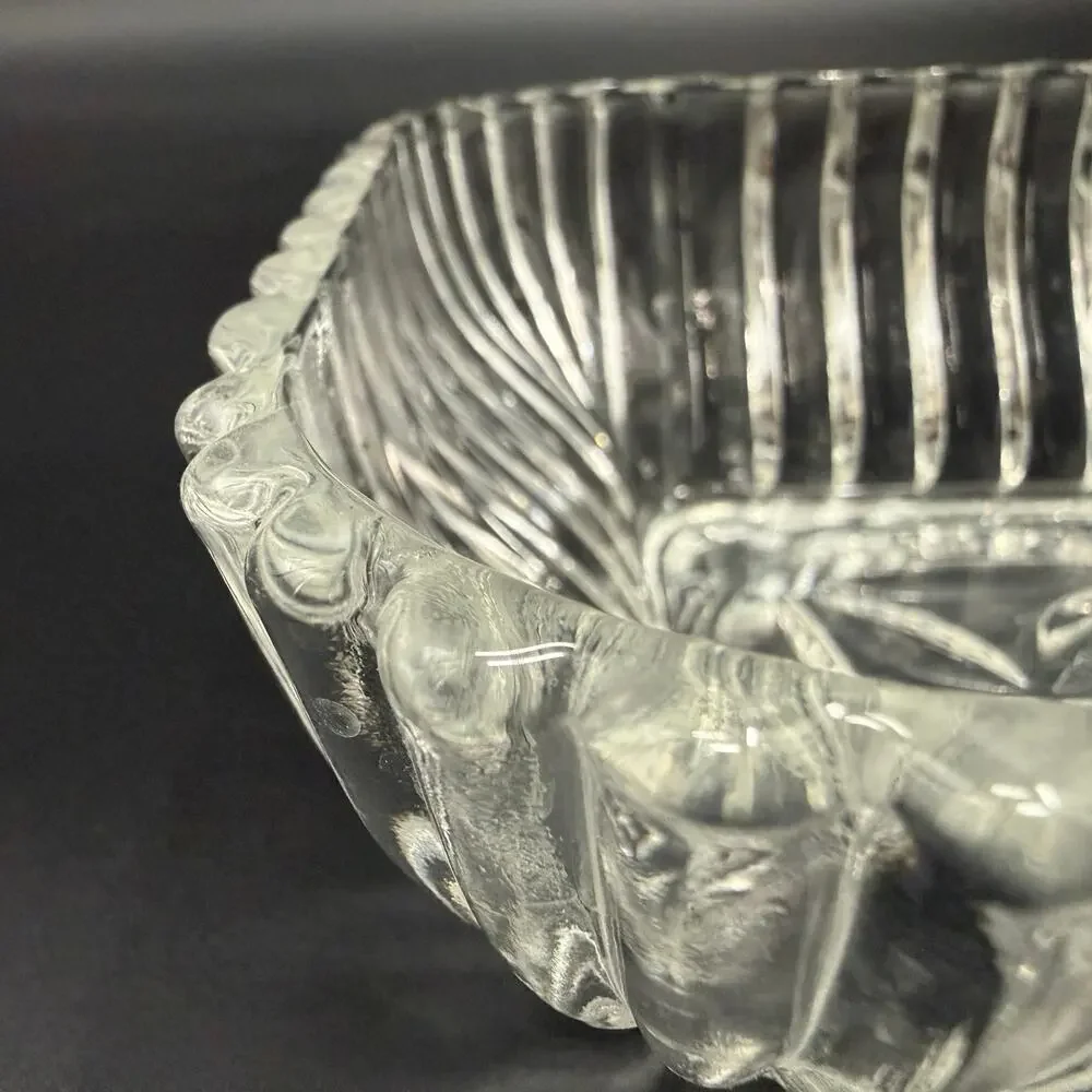 vintage clear glass 6